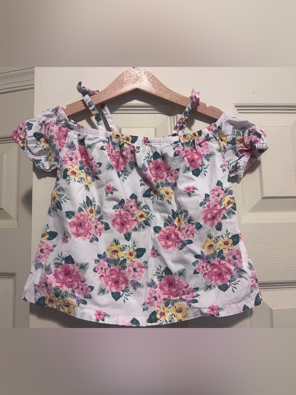 Janie and Jack Floral Top, Size 5